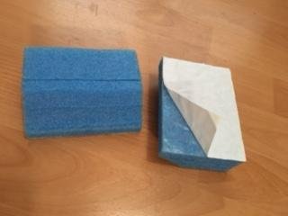 plastic foam wedges