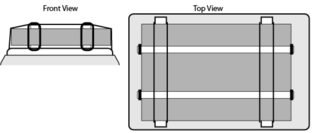 Mattress-moving rooftop sandwich stiffener